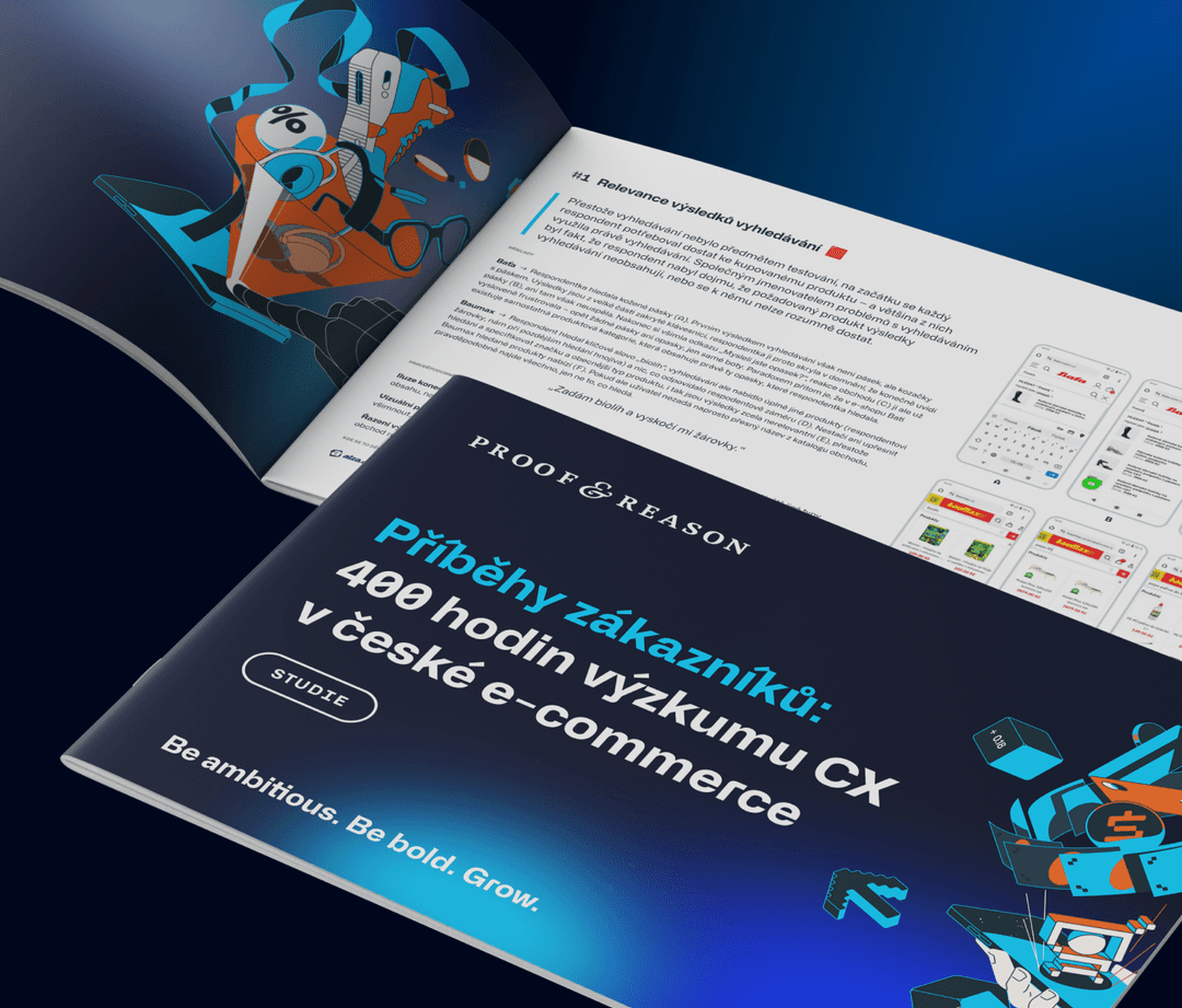Studie CX v české e⁠-⁠commerce: 400 hodin výzkumu se zákazníky